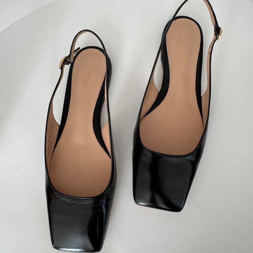 Gianvito Rossi black flats
